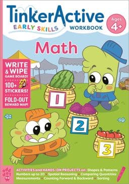 TinkerActive Early Skills Math Workbook Ages 4+ 9781250784407