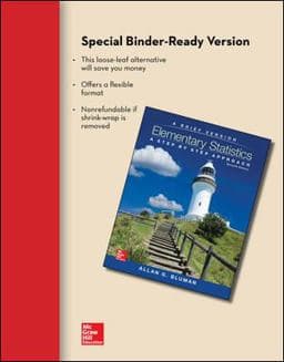Loose Leaf Version for Elementary Statistics: a Brief Version 9781259292743