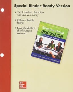Loose Leaf for Effective Group Discussion: Theory and Practice with Connect Access Card 9781259658983