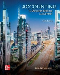 Accounting for Decision Making and Control 9781259969492