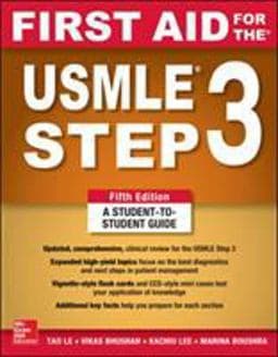 First Aid for the USMLE Step 3, Fifth Edition 9781260440317