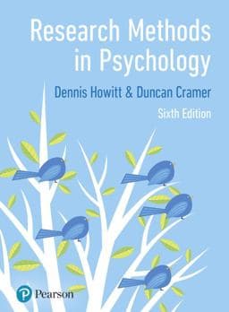 Research Methods in Psychology 9781292276700