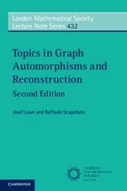 Topics in Graph Automorphisms and Reconstruction 9781316610442