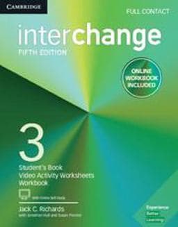Interchange Level 3 Full Contact with Online Self-Study and Online Workbook 9781316623749