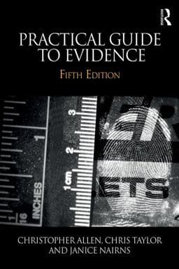 Practical Guide to Evidence 9781317670179