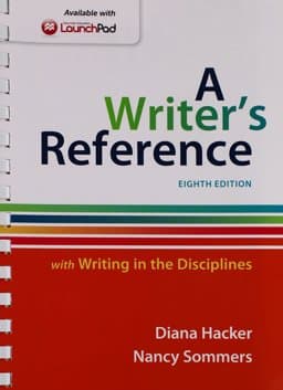 Writer's Reference with Writing in the Disciplines 8e and LaunchPad for a Writer's Reference 8e (One Year Access) 9781319009137