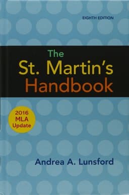 The St. Martin's Handbook with 2016 MLA Update and LaunchPad (Twelve-Month Access) 9781319152567