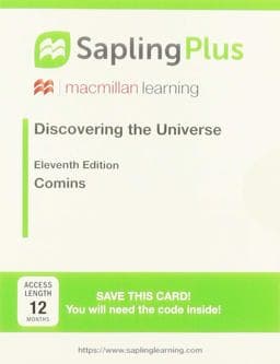SaplingPlus for Discovering the Universe 11e (Twelve-Months Access) and IClicker Reef Polling (Twelve-Months Access) 9781319278724