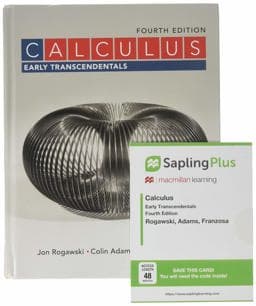 Calculus: Early Transcendentals 4e and SaplingPlus for Calculus Early Transcendentals 4e (Forty-Eight Months Access) 9781319283209