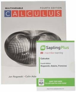 Calculus: Late Transcendentals Multivariable 4e and SaplingPlus for Calculus: Late Transcendentals 4e (Multi Term Access) 9781319311001