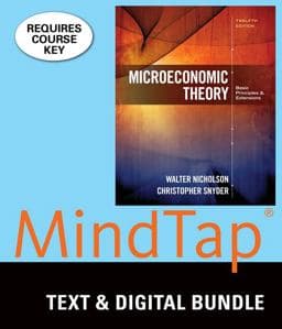 Bundle: Microeconomic Theory: Basic Principles and Extensions, 12th + MindTap Economics, 1 Term (6 Months) Printed Access Card 9781337198202