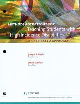 Methods and Strategies for Teaching Students with Mild Disabilities 9781337566155