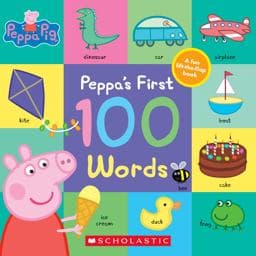 Peppa's First 100 Words (Peppa Pig) 9781338228779