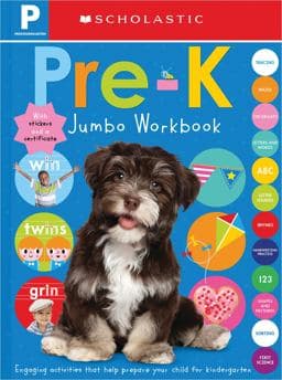 Pre-K Jumbo Workbook: Scholastic Early Learners (Jumbo Workbook) 9781339010052