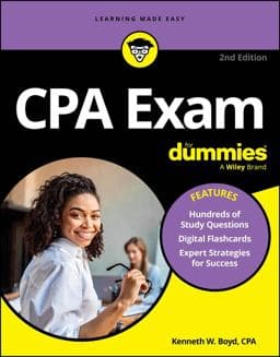 CPA Exam for Dummies 9781394245994