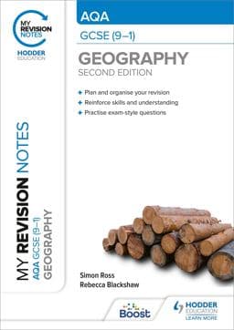 My Revision Notes: AQA GCSE (9--1) Geography Second Edition 9781398321168