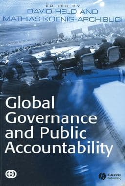 Global Governance and Public Accountability 9781405126786