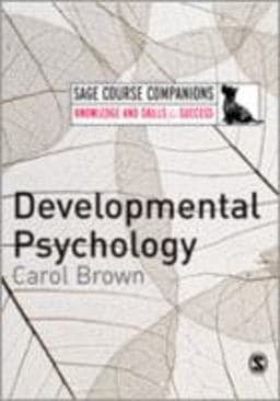 Developmental Psychology 9781412934657