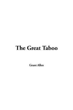 The Great Taboo 9781414256733