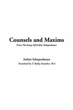 Counsels and Maxims 9781414288000
