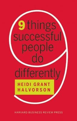 Nine Things Successful People Do Differently 9781422193402