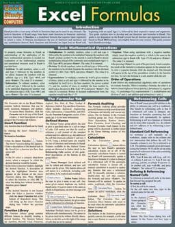 Excel Formulas 9781423221692