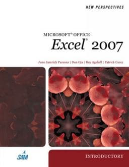 New Perspectives on Microsoft Office Excel 2007, Introductory 9781423905844