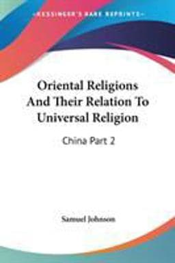 Oriental Religions and Their Relation to 9781428663244