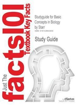 Studyguide for Basic Concepts in Biology by Starr 9781428803855