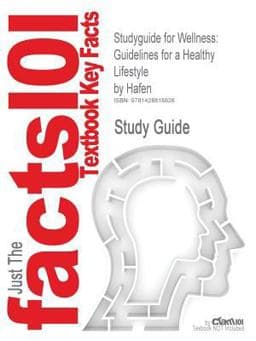 Studyguide for Wellness 9781428818828