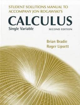 Student Solutions Manual for Jon Rogawski's Calculus Single Variable 9781429242905