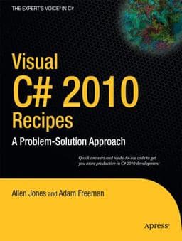 Visual C# 2010 Recipes 9781430225256