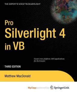 Pro Silverlight 4 in VB 9781430235507
