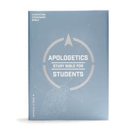 CSB Apologetics Study Bible for Students, Blue Hardcover 9781433644108
