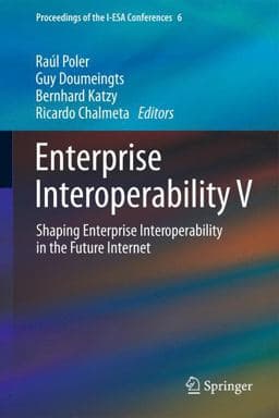 Enterprise Interoperability V 9781447159353