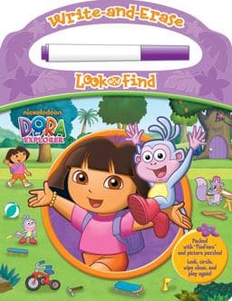 Nickelodeon Dora the Explorer: Write-And-Erase Look and Find 9781450840811