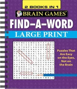 Brain Games Find-a-Word 9781450882972