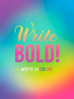 Write Bold! 9781452167909