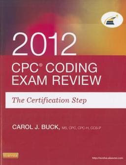CPC Coding Exam Review 2012 9781455706594