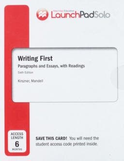 LaunchPad Solo for Writing First with Readings (Six Month Access) 9781457686047