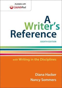 A Writer's Reference with Writing in the Disciplines 9781457686498
