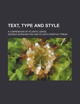 Text, Type and Style 9781458858450