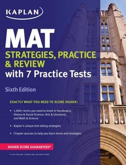 MAT Strategies, Practice and Review 9781506211121