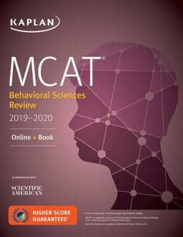 MCAT Behavioral Sciences Review 2019-2020 9781506235349