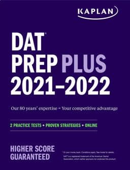 DAT Prep Plus 2021-2022 9781506265995