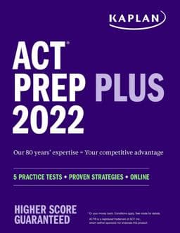 ACT Prep Plus 2022 9781506277288
