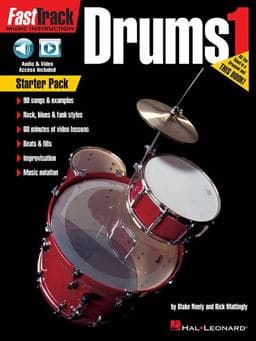 FastTrack Drum Method Starter Pack Book/Online Media 9781540022059