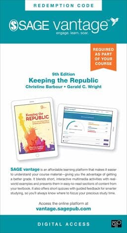 Keeping the Republic: - Vantage Shipped Access Card 9781544392967