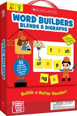 Little Red Tool Box: Word Builders: Blends, Digraphs and More 9781546156109