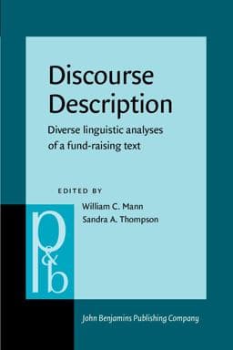 Discourse Description 9781556192876